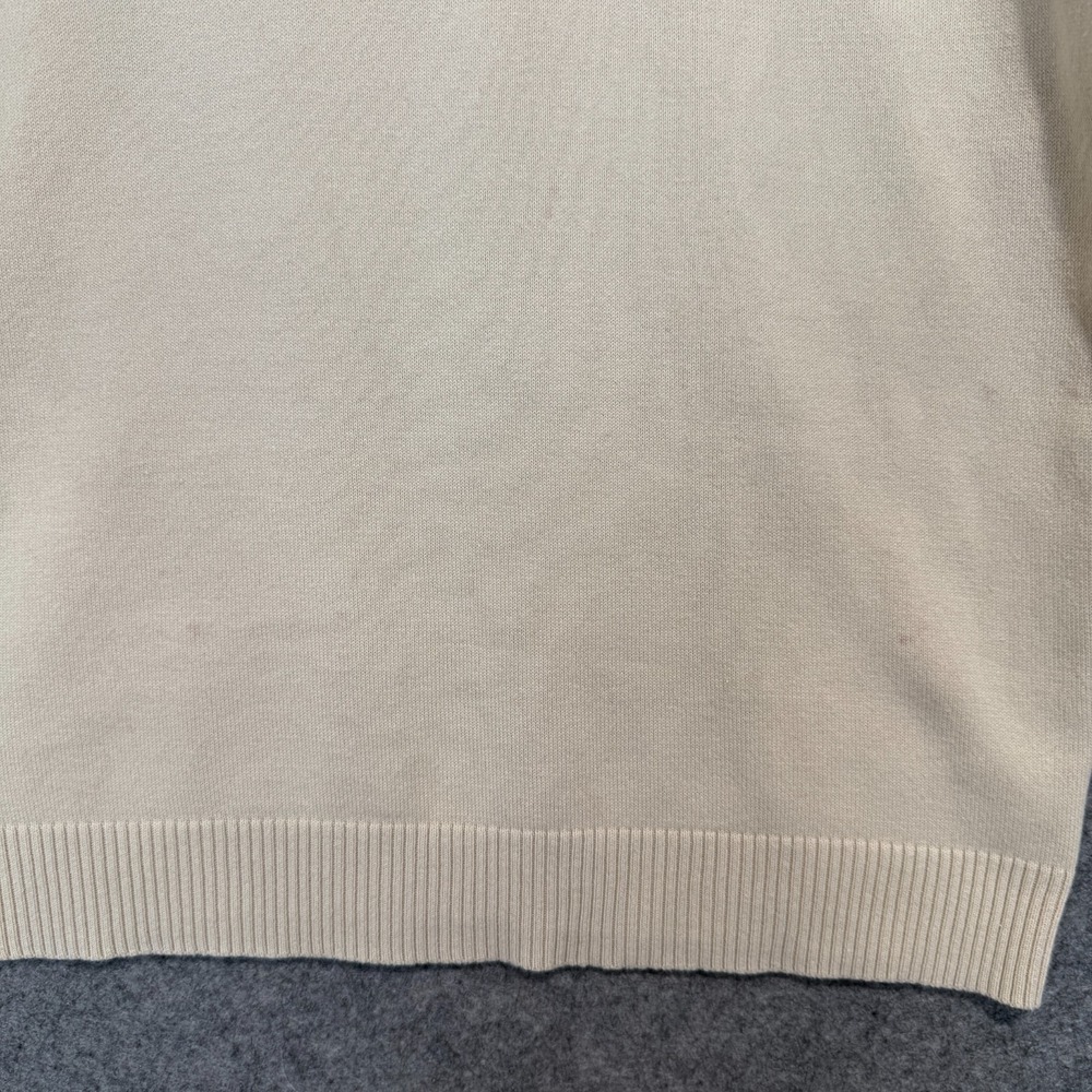 Lauren‎ Ralph Lauren 1/4 Hunting Sweater Womens Medium Suede Shoulder Patch - Picture 13 of 13